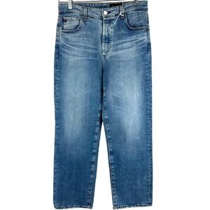 AG Adriano Goldschmied NWT Alexxis Crop High Rise Vintage Fit Jeans Size 31